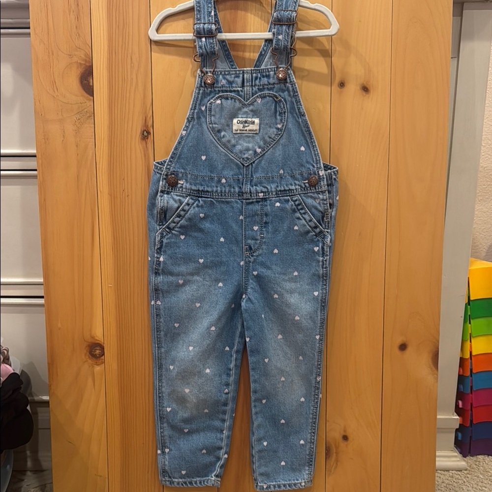 OshKosh B'gosh Blue Star Denim Overalls